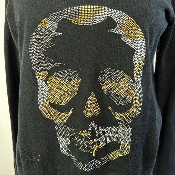 Zadig and Voltaire Black Miss Camo Skull Sweater - Picture 4 of 9